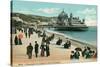 Pier and Promenade, Nice, France-null-Stretched Canvas