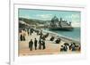 Pier and Promenade, Nice, France-null-Framed Art Print