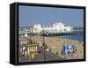 Pier and Promenade, Southsea, Hampshire, England, United Kingdom-Jean Brooks-Framed Stretched Canvas