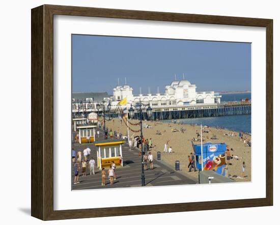 Pier and Promenade, Southsea, Hampshire, England, United Kingdom-Jean Brooks-Framed Photographic Print