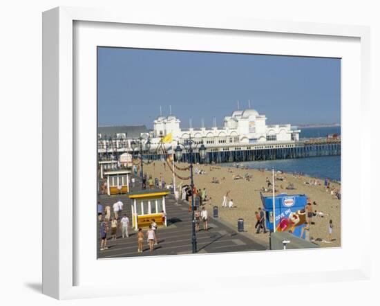 Pier and Promenade, Southsea, Hampshire, England, United Kingdom-Jean Brooks-Framed Photographic Print