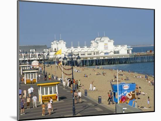 Pier and Promenade, Southsea, Hampshire, England, United Kingdom-Jean Brooks-Mounted Photographic Print