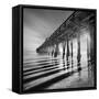 Pier and Shadows-Moises Levy-Framed Stretched Canvas