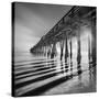 Pier and Shadows-Moises Levy-Stretched Canvas