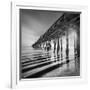 Pier and Shadows-Moises Levy-Framed Photographic Print