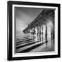 Pier and Shadows-Moises Levy-Framed Photographic Print