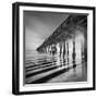 Pier and Shadows-Moises Levy-Framed Photographic Print