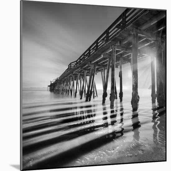 Pier and Shadows-Moises Levy-Mounted Photographic Print