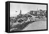 Pier Approach, Looking West, Bournemouth, Dorset, C1910S-null-Framed Stretched Canvas