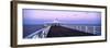 Pier at Dusk, Shorncliffe Pier, Shorncliffe, Brisbane, Queensland, Australia-null-Framed Photographic Print