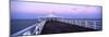 Pier at Dusk, Shorncliffe Pier, Shorncliffe, Brisbane, Queensland, Australia-null-Mounted Photographic Print