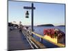 Pier at Frenchman Bay, Maine, USA-Jerry & Marcy Monkman-Mounted Photographic Print