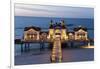 Pier at Sellin, Rugen Island, Mecklenburg-Vorpommern, Germany-Peter Adams-Framed Photographic Print