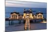 Pier at Sellin, Rugen Island, Mecklenburg-Vorpommern, Germany-Peter Adams-Mounted Photographic Print