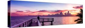 Pier at Sunset-Philippe Hugonnard-Stretched Canvas