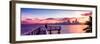 Pier at Sunset-Philippe Hugonnard-Framed Photographic Print