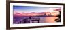 Pier at Sunset-Philippe Hugonnard-Framed Photographic Print