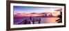 Pier at Sunset-Philippe Hugonnard-Framed Photographic Print