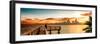 Pier at Sunset-Philippe Hugonnard-Framed Photographic Print