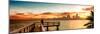 Pier at Sunset-Philippe Hugonnard-Mounted Photographic Print