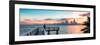 Pier at Sunset-Philippe Hugonnard-Framed Photographic Print