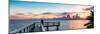 Pier at Sunset-Philippe Hugonnard-Mounted Photographic Print