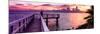 Pier at Sunset-Philippe Hugonnard-Mounted Photographic Print