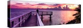 Pier at Sunset-Philippe Hugonnard-Stretched Canvas