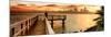 Pier at Sunset-Philippe Hugonnard-Mounted Photographic Print