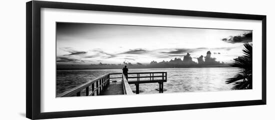 Pier at Sunset-Philippe Hugonnard-Framed Photographic Print