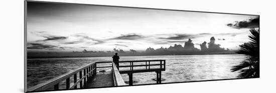 Pier at Sunset-Philippe Hugonnard-Mounted Photographic Print