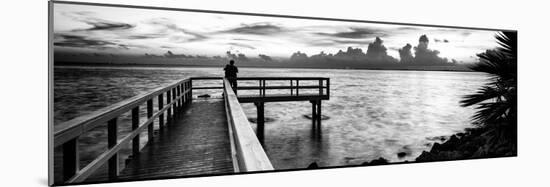 Pier at Sunset-Philippe Hugonnard-Mounted Photographic Print