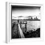 Pier at Sunset-Philippe Hugonnard-Framed Photographic Print