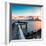 Pier at Sunset-Philippe Hugonnard-Framed Photographic Print