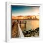 Pier at Sunset-Philippe Hugonnard-Framed Photographic Print