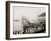 Pier at the Inlet, Atlantic City, N.J.-null-Framed Photo