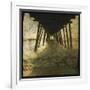 Pier Break-John W Golden-Framed Giclee Print