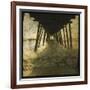 Pier Break-John W Golden-Framed Giclee Print