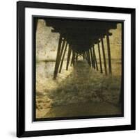 Pier Break-John W Golden-Framed Giclee Print