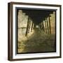 Pier Break-John W Golden-Framed Giclee Print