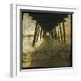 Pier Break-John W Golden-Framed Giclee Print