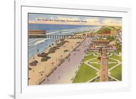 Pier, Casino, Daytona Beach, Florida-null-Framed Art Print