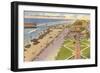 Pier, Casino, Daytona Beach, Florida-null-Framed Art Print