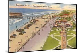 Pier, Casino, Daytona Beach, Florida-null-Mounted Art Print
