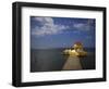 Pier, Caye Caulker, Belize-Russell Young-Framed Photographic Print