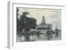 Pier, Chautauqua, New York-null-Framed Art Print