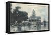 Pier, Chautauqua, New York-null-Framed Stretched Canvas