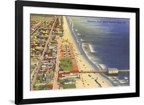 Pier, Daytona Beach, Florida-null-Framed Premium Giclee Print