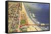 Pier, Daytona Beach, Florida-null-Framed Stretched Canvas