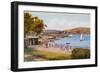 Pier Entrance, Swanage-Alfred Robert Quinton-Framed Premium Giclee Print